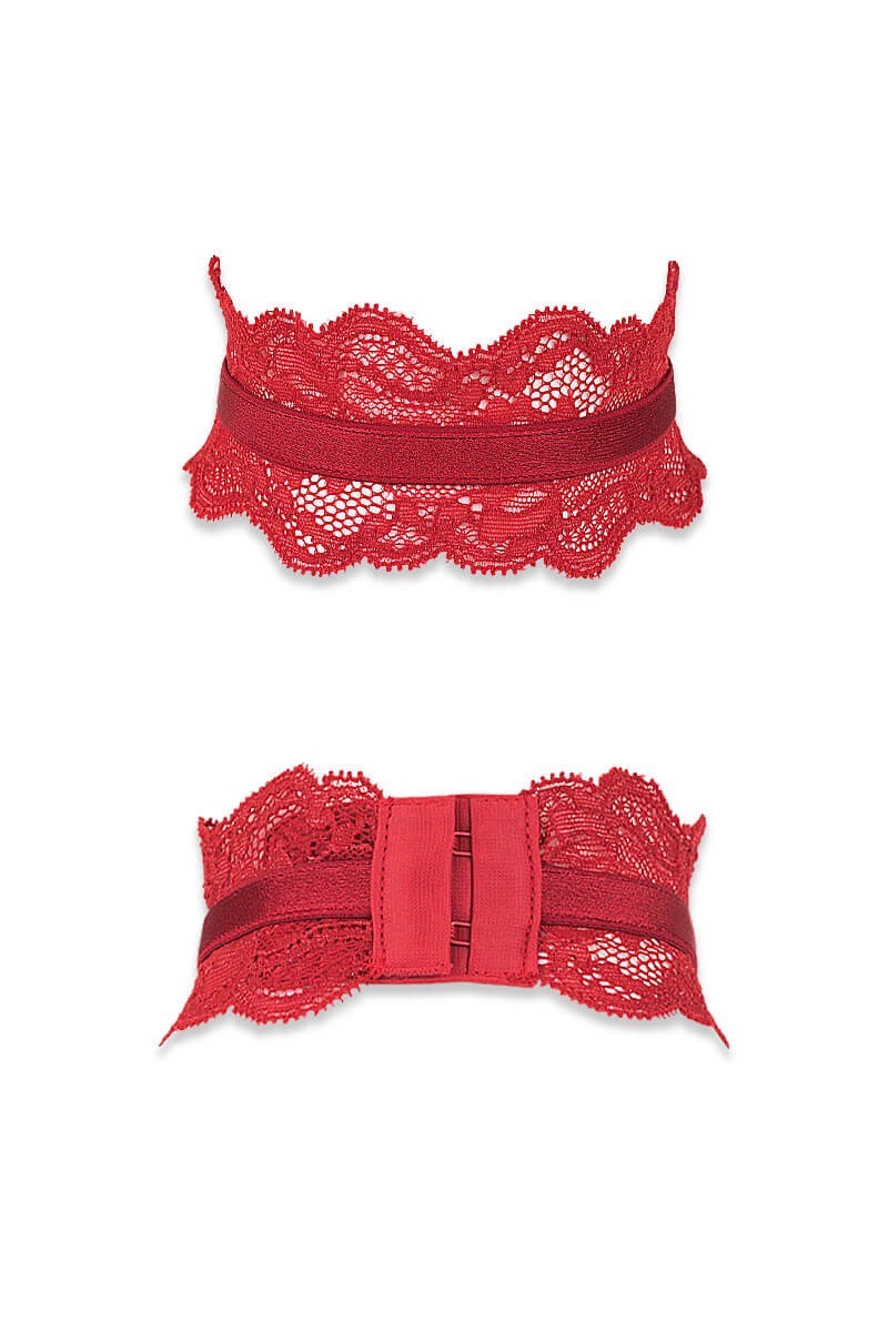 Képi lace lingerie necklace