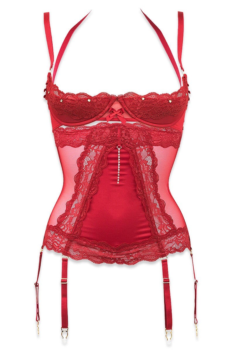 Halfcup corset KÉPI LUXXA LINGERIE