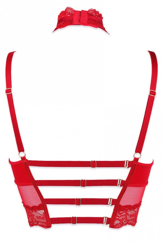 Bustier harnais KÉPI : Luxe et sexy - LUXXA LINGERIE