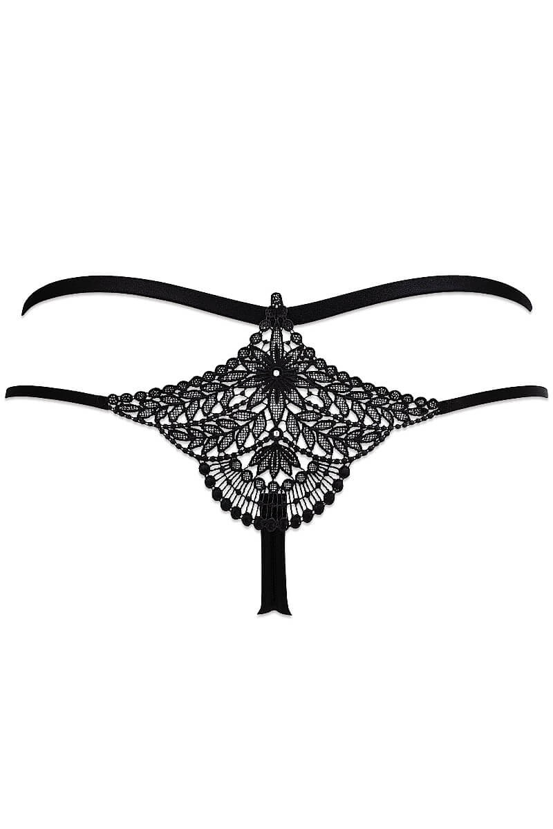Luxxa Cabaret Open String - Originality and Elegance with Crystal Strass