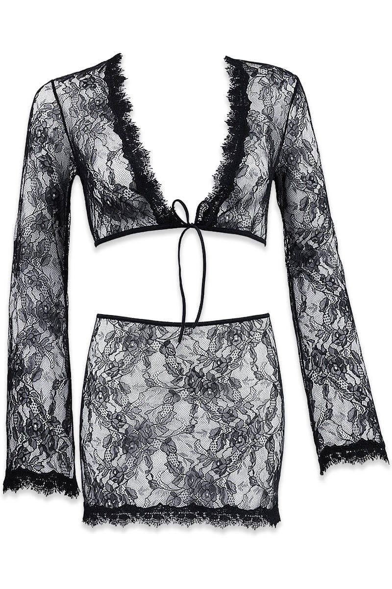 Preconceived Set: Camisole and Sarong Ensemble Cabaret by Luxxa Lingerie