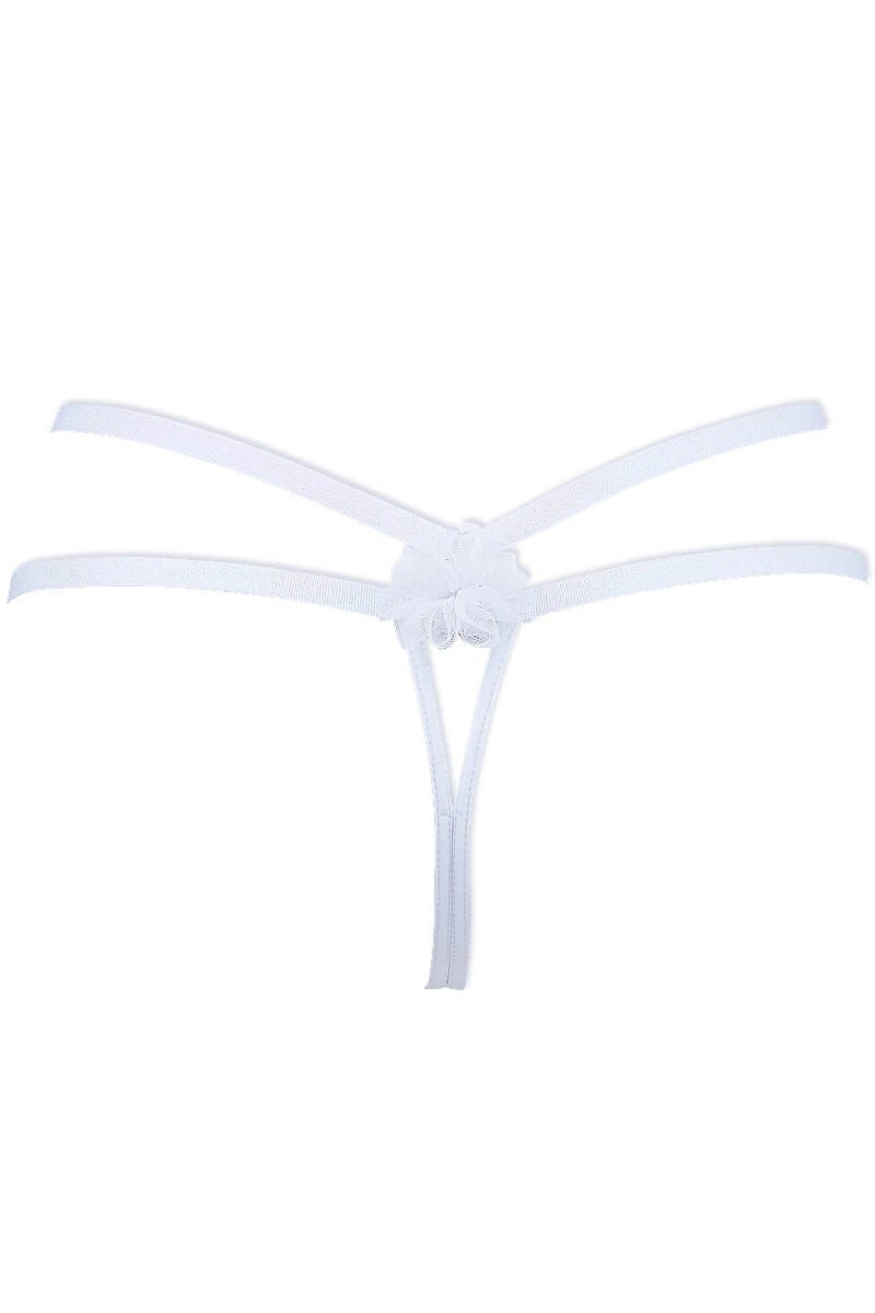 String nu à bretelles réglables lurex - Irisée par Luxxa Lingerie