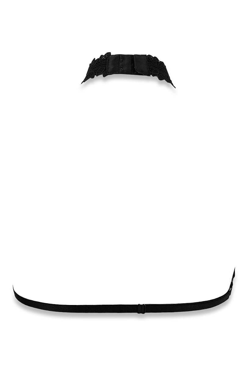 Soutien-gorge sans armatures Cachou noir par Luxxa Lingerie