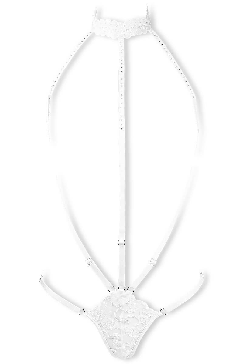 Cachou white creative body by Luxxa Lingerie