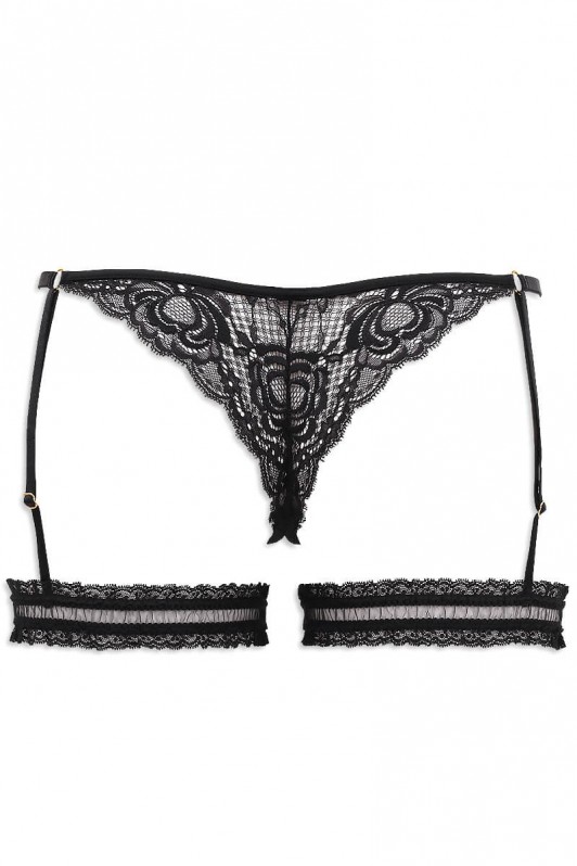 Luxxa Lingerie - Secrète, un maintien optimal grâce aux bretelles ajustables et anneaux dorés