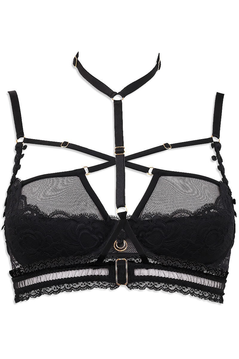 Luxxa Lingerie - Secrète : Ensemble soutien-gorge bonnets pleins et harnais ajustable