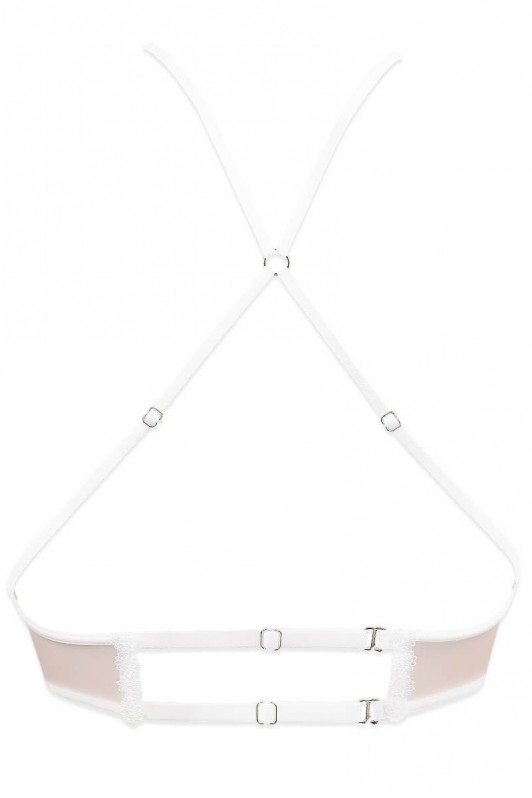 Lingerie française haut de gamme bustier seins nus