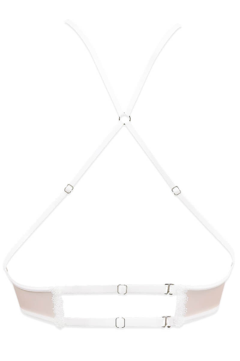 Lingerie française haut de gamme bustier seins nus