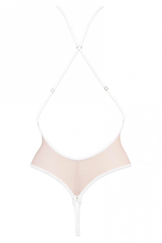 Lingerie française haut de gamme body transparent