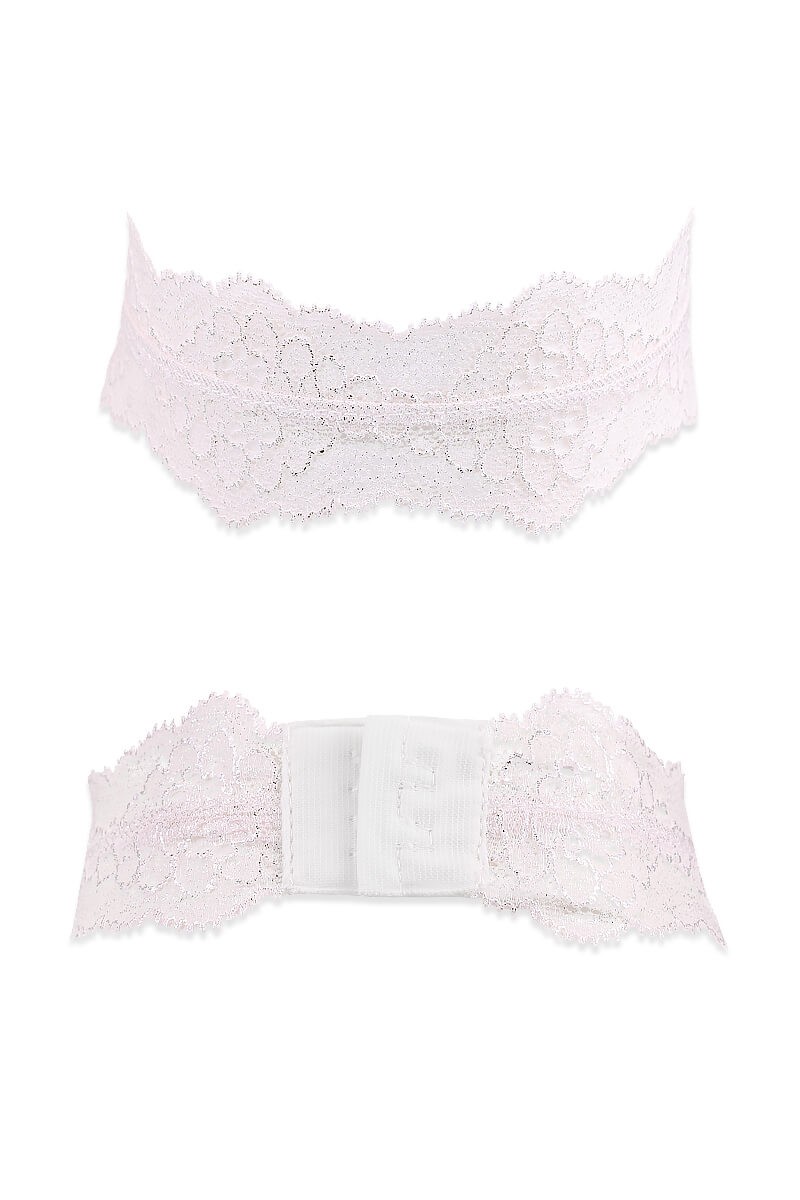 Lace lingerie choker necklace