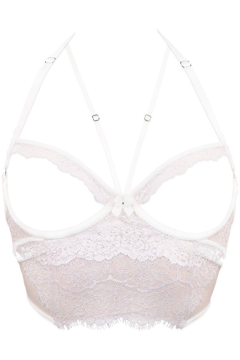 Ensemble lingerie RÊVE bustier nu et soutien-gorge seins nus