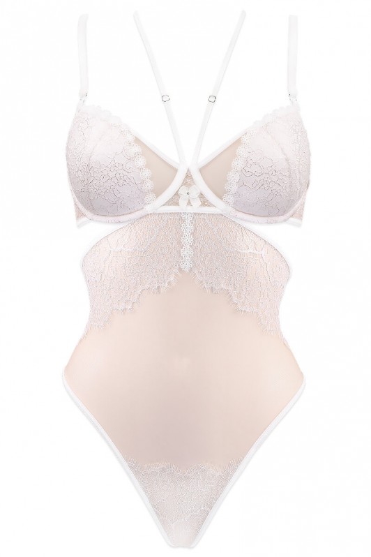Ensemble lingerie RÊVE Luxxa body nu et soutien-gorge bonnets pleins