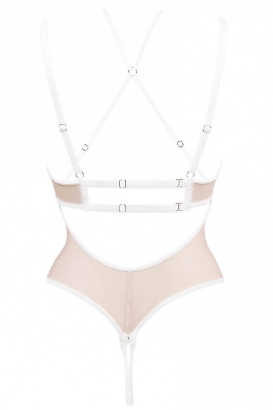 Ensemble lingerie RÊVE body et demi-seins portés ensemble