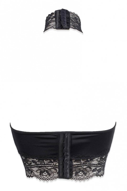 Top dos nu Réglisse par Luxxa Lingerie