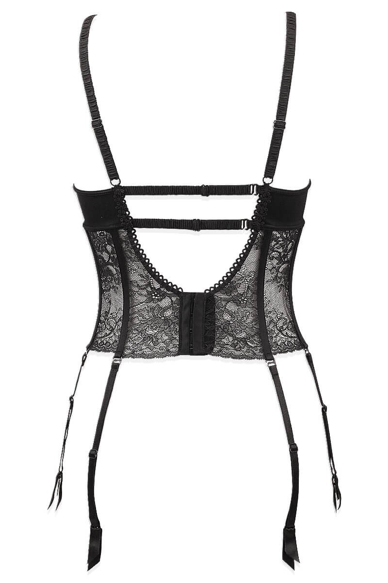 Guêpière porte-jarretelles amovibles Capeline par Luxxa Lingerie