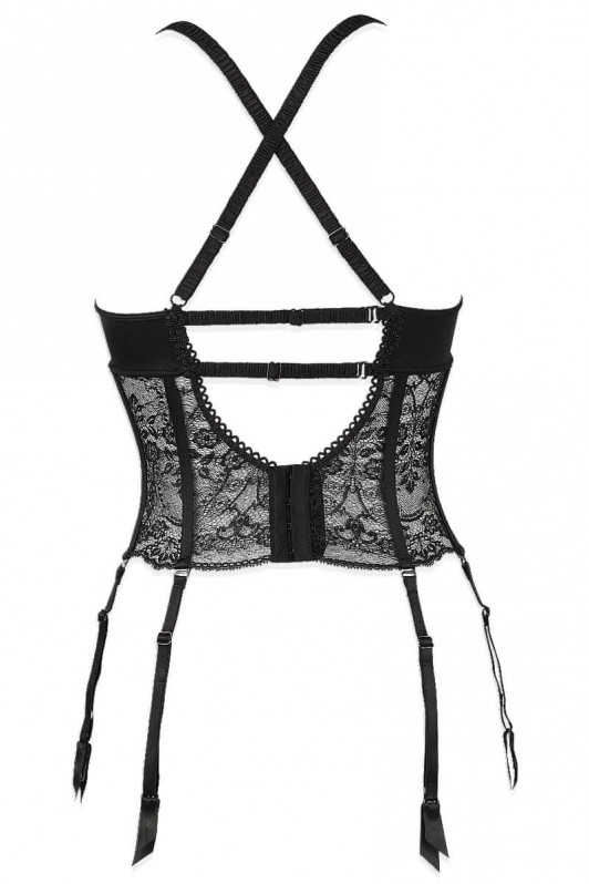 Guêpière porte-jarretelles sexy Capeline par Luxxa Lingerie