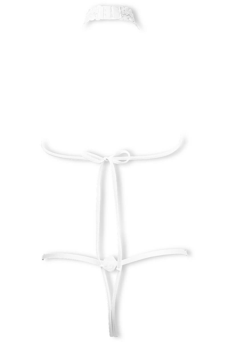 Cachou white sexy accessory body by Luxxa Lingerie