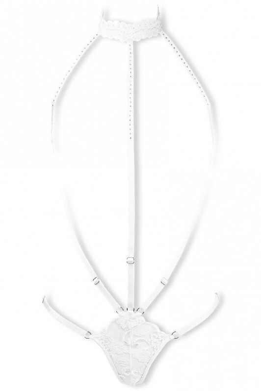 Cachou white creative body by Luxxa Lingerie