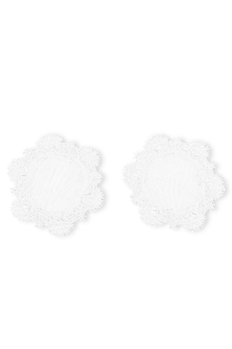 Cachou white high end nipple covers by Luxxa Lingerie