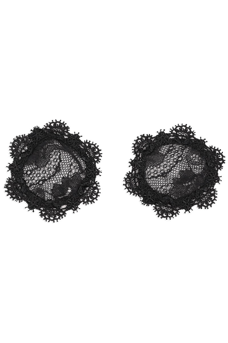 Cachou black high end nipple covers by Luxxa Lingerie