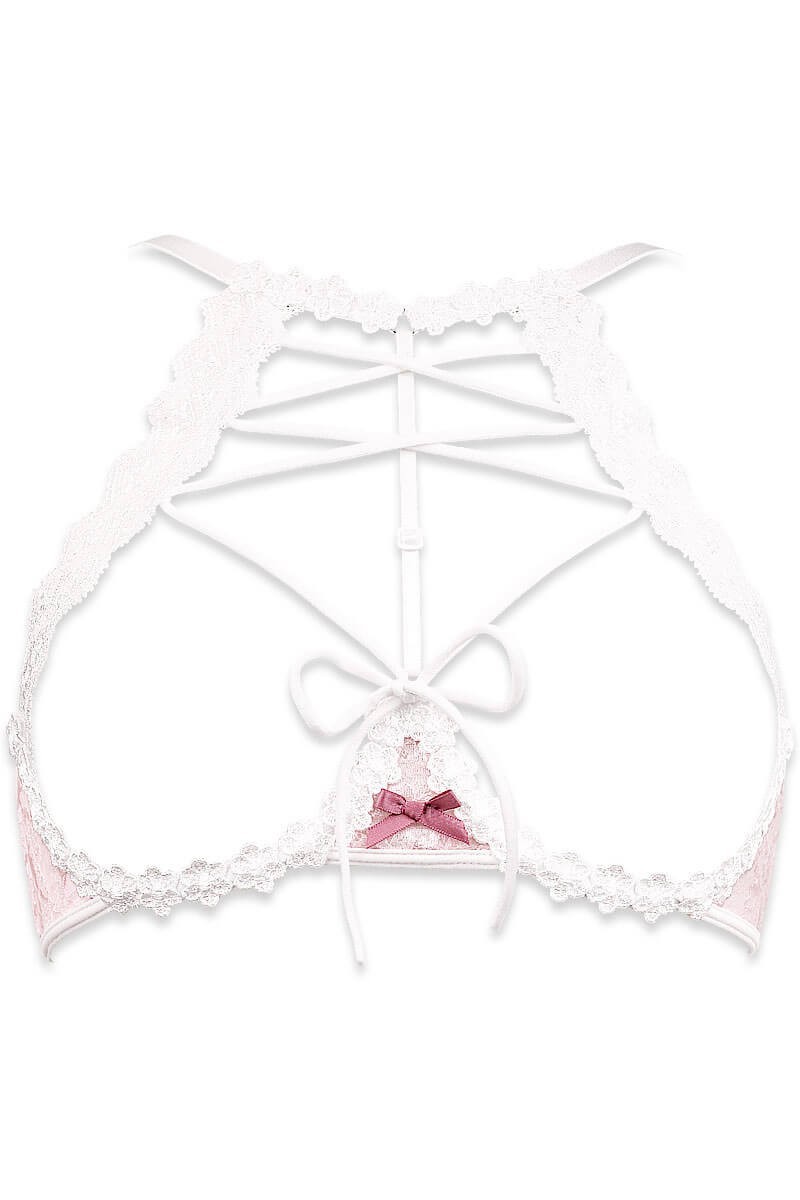 Girly topless bra by Luxxa Lingerie