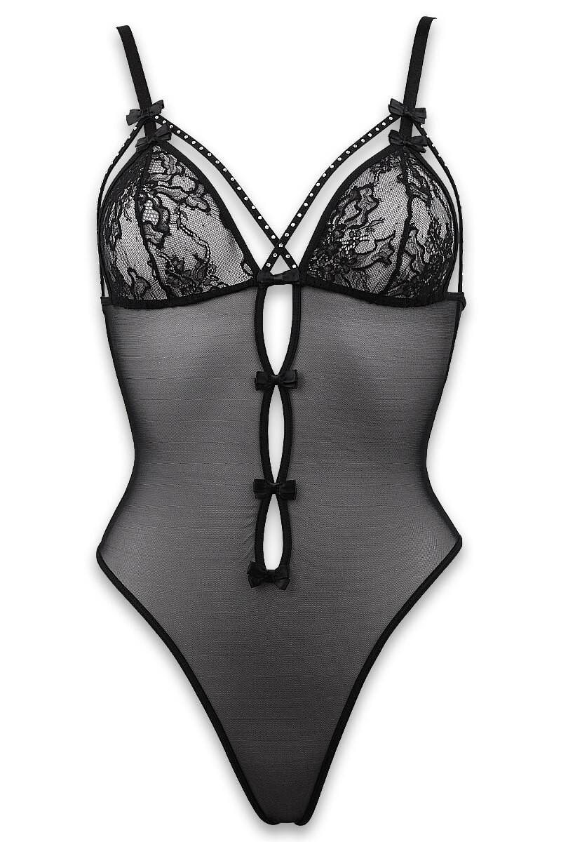 Guimauve bodysuit with bows