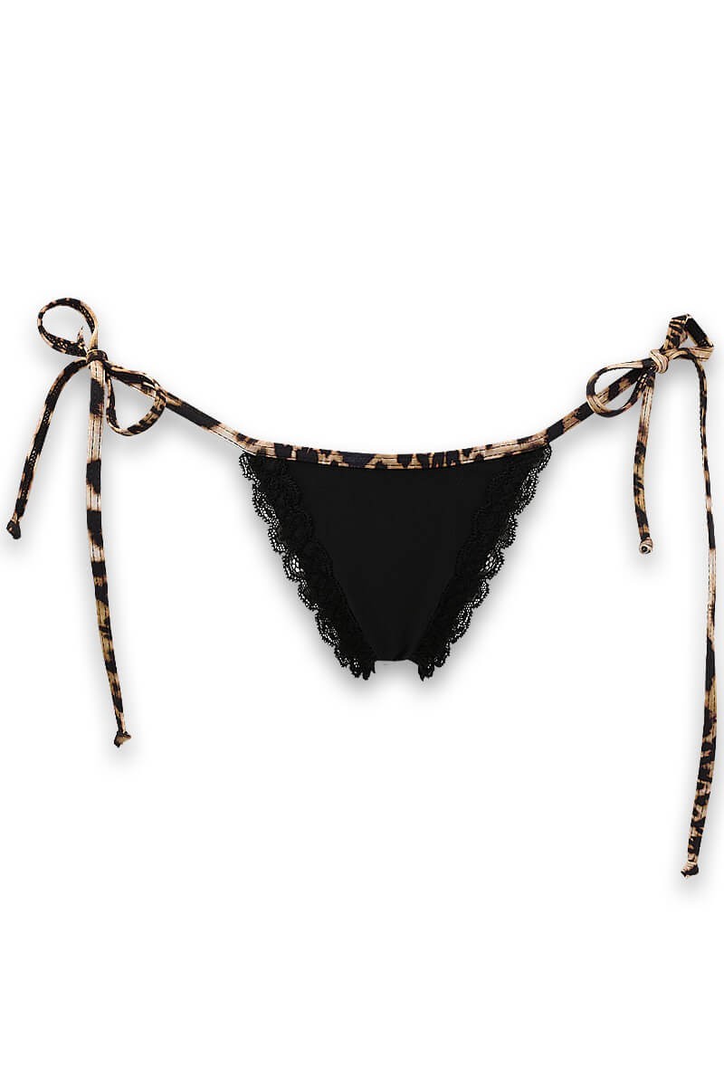 Bas de bikini à nouer Féline par Luxxa Lingerie
