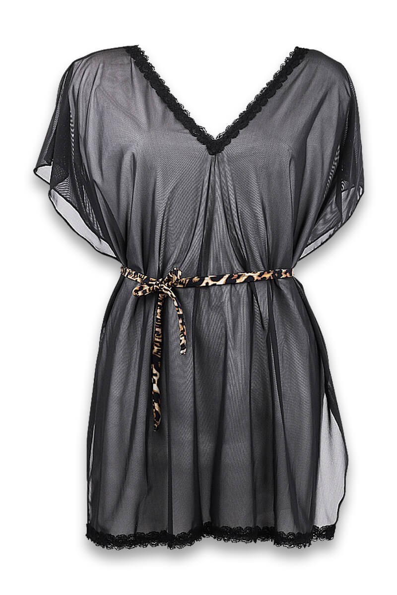 Cache-maillot transparent Féline par Luxxa Lingerie