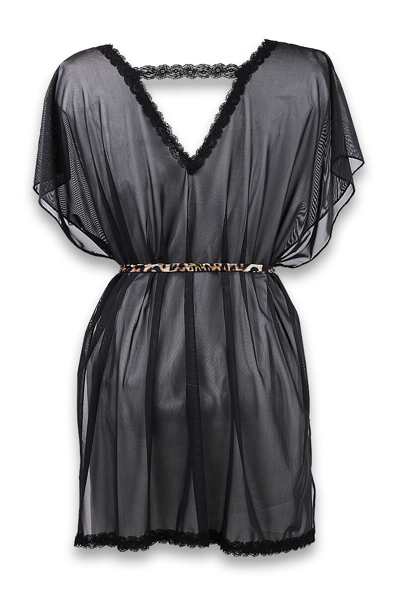 Poncho dos décolleté Féline par Luxxa Lingerie